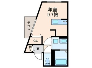 キャルムコート星田２番館の物件間取画像